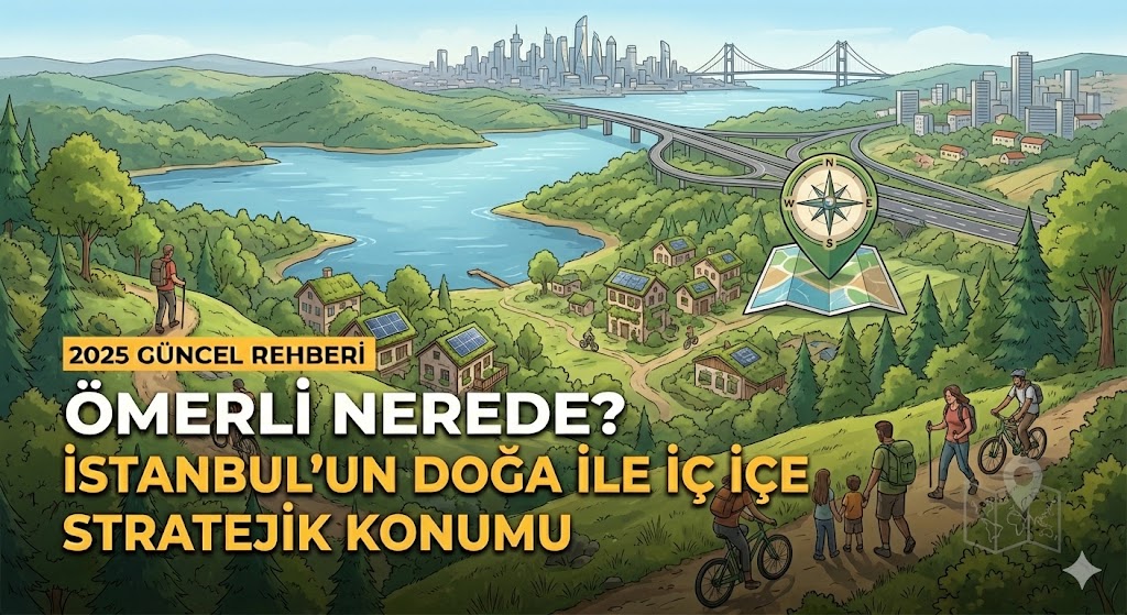 Ömerli Nerede? İstanbul'un Doğa ile İç İçe konumu