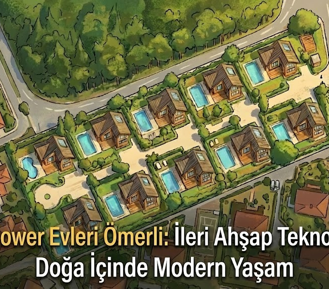 Sunflower Evleri Ömerli: İleri Ahşap Teknoloji ile Doğa İçinde Modern Yaşam