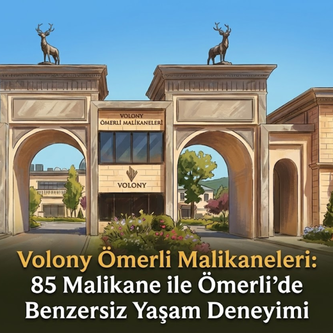 Volony Ömerli Malikaneleri: 85 Malikane ile Ömerli'de Benzersiz Yaşam Deneyimi