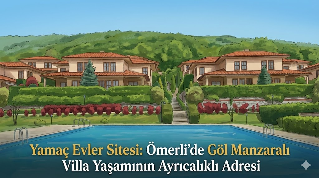 Yamaç Evler Sitesi: Ömerli'de Göl Manzaralı Villa Yaşamının Ayrıcalıklı Adresi